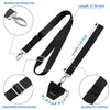 OUTXE Phone Lanyard - 4× Pads, 1× Adjustable Neck Strap, 1× Wrist Strap, Nylon Lanyard Compatible with All Smartphone