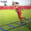 Yes4All Speed Agility Ladder Training Equipment with Carry Bag - 8 Rungs Blue