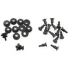 FDXGYH 12 Pcs Hard Disk Drive Screws and Shock Absorption Rubber Washer Kit for 3.5 inch HDD PC Hard Disk Drive Mounting Accessories