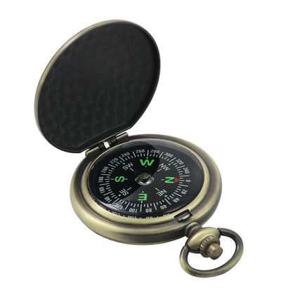 Sumoom Antique Design Compass for Hiking - Boy Scout Camping Compass| Kids Hiking Compass Navigation | Map Compass Waterproof