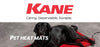 KANE Electric Pet Heat Mat - Heated Pad/Warmer Bed PPHM18R for Pet & Reptile with Dial-A-Temp Rheostat HMR-300 Temperature Control; Safe for Dog, Cat, Puppy, Kitten, Tortoise, Snake (18