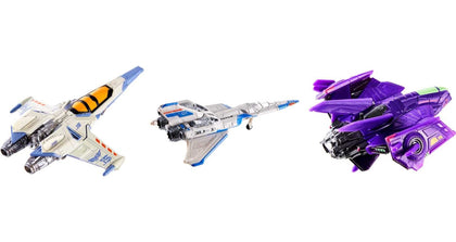 Hot Wheels Disney Pixar Lightyear 3-Pack Starships from Lightyear Toy for Kids 3 Years & Older & Collectors