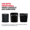 Honeywell HEPA Air Purifier Filter Kit - Includes 3 HEPA R Replacement Filters and 4 A Carbon Pre-Cut Pre-Filters - Airborne Allergen Air Filter Targets Wildfire/Smoke, Pollen, Pet Dander, and Dust