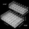 2 Pack Eyeshadow Makeup Palette Organizer, 7 Section Palette Holder Makeup Storage Organizer Christmas Gifts for Women (S+M)