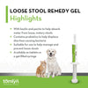 TOMLYN Firm Fast Loose Stool Remedy Gel, Helps Relieve Occasional Diarrhea in Cats and Dogs, 15cc