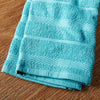 KitchenAid Albany Kitchen Towel 4-Pack Set, Cotton, Aqua/White, 16