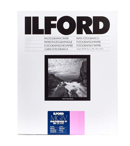 Ilford Multigrade IV RC Deluxe Resin Coated VC Variable Contrast Black & White Enlarging Paper - 8x10