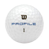 WILSON Profile Distance Golf Ball 36 pack