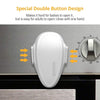 EUDEMON 1 PackChildproof Oven Door Lock, Oven Front Lock Easy to Install and Use Durable and Heat-Resistant Material no Tools Need or Drill (White)(NOT Suit for All OVNES)