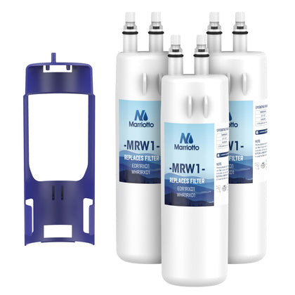 MARRIOTTO MRW1 Refrigerator Water Filter Compatible with Whirlpool W10295370A, EDR1RXD1, Filter 1, W10295370, P4RFWB, P8RFWB2L, 46-9930, 46-9081 Refrigerator Water Filter | Pack of 1