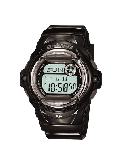 Casio Women's Baby G Quartz Watch with Resin Strap, Black, 23.4 (Model: BG-169R-1M)