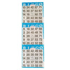 Bingo Paper Game Cards - 3 cards - 5 sheets - 100 books of 5 sheets