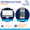 Optimus GV75MG Waterproof Wired GPS Tracker for Motorcycles, Boats, Machinery, Assets