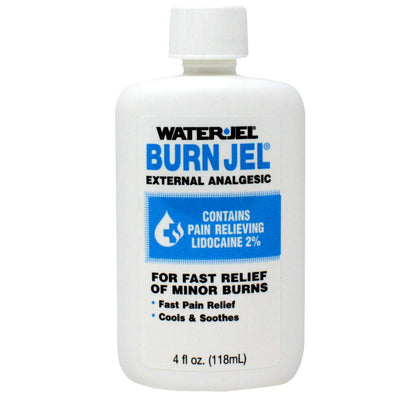 Water Jel Burn Jel Minor Burn Relief Gel Squeeze Bottle 4 oz