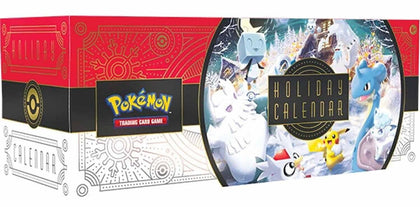 Pokémon TCG: Holiday Calendar (8 Foil Promo Cards, 6 Booster Packs & more), for ages 6+ Multicolor