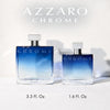 Azzaro Chrome Eau de Parfum - Fresh Aquatic Mens Cologne - Fougère, Aromatic & Woody Fragrance - Citrus Notes - Lasting Wear - Classic Clean Scent - Luxury Perfumes for Men - Travel Size, 1.6 Fl. Oz