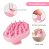 URTHEONE Soft Silicone Hair Scalp Massager Shampoo Brush for Wet Dry Oily Curly Straight Thick Thin Rough Long Short Natural Men Women Kids Pets Hair Care Tools?Pink