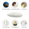 Mivofun Natural Cuttlebone for Birds Parakeets Canaries Cockatiels Small Conures Mynahs Toucans African Greys All Parrots Snails Totoise, with Holder for Bird Cage (3.9-4.5