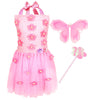 Chillife Princess Dresses for Girls,Kids Dress Up Clothes Costume Set Princess Toys Gift Girl for Little Girls Ages 3-6yrs (Princess)