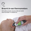 Braun ThermoScan 7 - Digital Ear Thermometer for Kids, Babies, Toddlers and Adults - Fast, Gentle, and Accurate Results in 2 Seconds - Black, IRT6520
