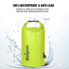 Unigear Dry Bag Waterproof, Floating and Lightweight Bags for Kayaking, Boating, Fishing, Swimming and Camping with Waterproof Phone Case (Yellow, 2L)
