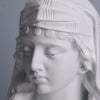 XMGZQ 11.4 Inch Roman Bust,Greek Goddess Statue,Large Classic Roman Bust Greek Mythology Decor Gifts,Greek Bust Sculpture for Home Decor,Used for Sketch Practice Aesthetics Statues and Sculptures