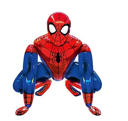 BCD-PRO Superhero Spiderman 3D Stand Balloon Medium Size for Kid Toddler Birthday Decoration