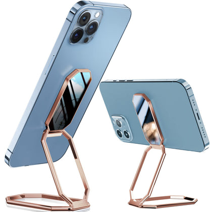 A-LuGei?Foldable & Adjustable? Cell Phone Ring Holder Finger Kickstand, Magnetic Phone Grip, Phone Stand for Back of Phone Case, Cell Phone Holder for Hand, iPhone Ring Holder Grip Phone Kickstand