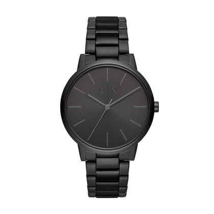 A|X ARMANI EXCHANGE Men's Black Stainless Steel Watch (Model: AX2701)
