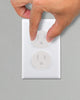38 Pieces Clear Outlet Covers Baby Proofing - Vmaisi Electrical Safety ChildProof Plug Protector - (Clear, 38 Pack)