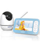 iDOO Baby Monitor, Baby Monitor with Camera and Audio 720P, Baby Monitor no WiFi with Night Vision, 5