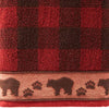 SKL Home Yellowstone Sundance Bath Towel, Red