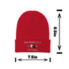 San Francisco Football Beanie for Men Women?Classic Embroidered Beanie Hats for Football Fans Gifts