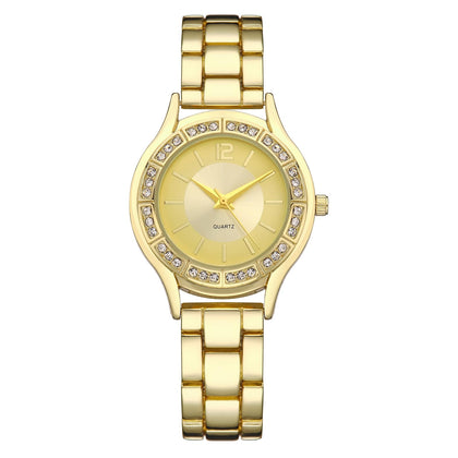 TWOPTION Womens Waterproof Wrist Watch,Women's Small Thin Analog Bracelet Quartz Watch Dainty Christmas Gifts(Gold)