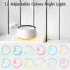 BrownNoise Sound Machine with 30 Soothing Sounds 12 Colors Night Light White Noise Machine for Adults Baby Kids Sleep Machines Memory Function 36 Volume Levels 5 Timers for Home Office Travel