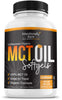 Intentionally Bare Organic MCT Oil Capsules - Keto, Paleo, Low Carb - 70% C8 | 30% C10 - Great for Travel - 100% MCT Oil - Unflavored - 1000mg per Capsule - 300 Softgels