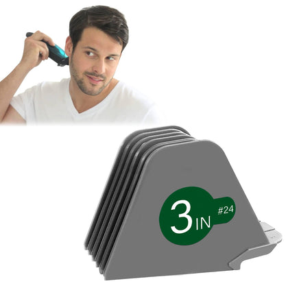3 Inch Clipper Guard, Guard Number 24 Comb Attachment, 3 Inch Great for Home Use (Gray)