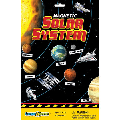 PlayMonster Create-A-Scene Magnetic Playset - Solar System