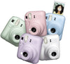 Fujifilm Instax Mini 12 Instant Camera Lilac Purple + Fuji Film Value Pack (40 Sheets) + Shutter Accessories Bundle, Incl. Compatible Carrying Case, Quicksand Beads Photo Album 64 Pockets