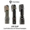 Thyrm Low Profile Carry Clip for Flashlight (LPC Clip, fits Many 1