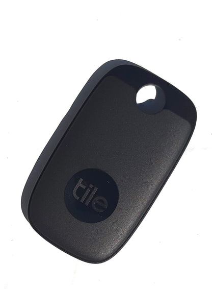 Tile Pro (2022) 1-Pack. Bluetooth Tracker, Keys Finder and Item Locator for Keys, Bags, and More; Up to 400 ft Range. Water-Resistant. iOS and Android Compatible - Bulk Packaging