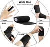 Self Adhesive Bandage Wrap, Bandage Wrap, Athletic Sports Tape, Vet Wrap 4 inch for Pets Animals (Black)