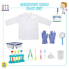 Lesheng space Scientist Costume for Kids Lab Coat with Science Experiment Kit Dress Up & Pretend Play for Boys Girls Age 4-8