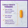 New Chapter Turmeric Supplement, One Daily, Heart, Brain & Healthy Inflammation Support, Supercritical Turmeric Curcumin Means No Black Pepper Needed, Non-GMO, Gluten Free - 120 Count (4 Month Supply)