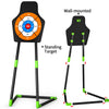TEMI 2 Pack Archery Set - Includes 2 Bows, 20 Suction Cup Arrows & 2 Quivers & Standing Target, Outdoor Light Up Toys for Kids Boys Girls
