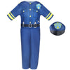 Jeowoqao Dress up Clothes for Little Boys Girls, Kids Dress Up Pretend Play Costumes,Police, Firefighters,Racers,Astronauts Costume for Toddler Age 3-6 Years Play Gift