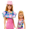 Barbie & Stacie Doll Set with 2 Pet Dogs & Accessories, Dolls with Blonde Hair & Blue Eyes, Summer Clothes