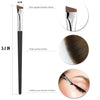 Fine Angled Eyeliner Brush, JASSINS Ultra thin Precision Makeup Brushes Set, Point Eyeliner, Synthetic Bristles Eye Makeup Tool (3 Pcs)