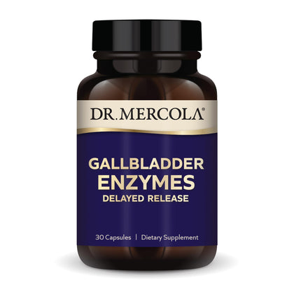 Dr. Mercola Gallbladder Enzymes, 30 Servings (30 Capsules), Dietary Supplement, Supports Digestive Health, Non GMO
