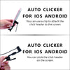 Auto Clicker for iPhone iPad?Screen Device Automatic Tapper for Android IOS?Simulated Finger Continuous Clicking, Adjustable Speed Physical Clicker?Suitable for Games, Live Broadcasts Likes, Reward